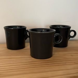 Set of 3 Fiestaware 10.25 oz Coffee Mugs | Slate